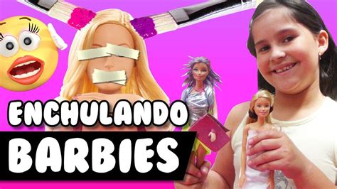 👧 🩱👗👒 Cambiando El Look De Mis Barbies Flori Sorpresas 🌸 Youtube