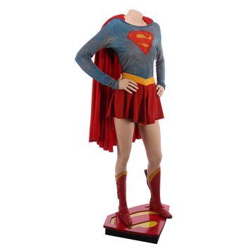 Lot Supergirl Supergirl S Helen Slater Flying Costume With Cut Down Superman