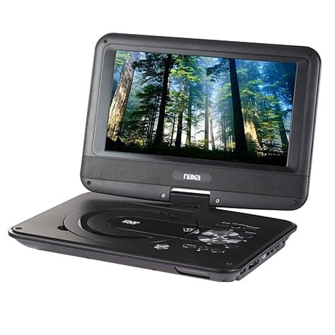 Naxa Npd 952 9 Tft Lcd Swivel Screen Portable Dvd Player With Usbsd