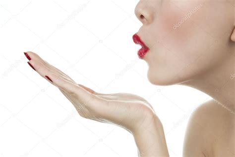 Blowing A Kiss — Stock Photo © Primagefactory 79141504