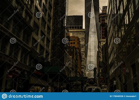 Streets Of New York Lower Manhattan Editorial Photo Image Of City