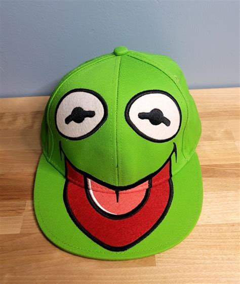 Kermit The Frog Hat Ball Cap The Muppets Jim Henson F Gem