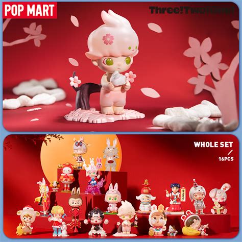 Pop Mart Threetwoonehappy Chinese New Year Series Blind Box Action