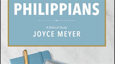 Philippians A Biblical Study By Joyce Meyer Books Hachette Australia