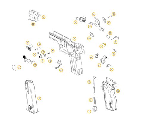 Sig Sauer P P Spare Part Sear Spring Vapentillbehör