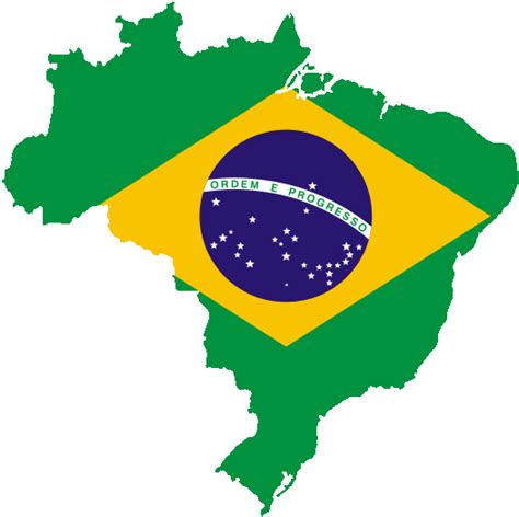 Filemapa Do Brasil Com A Bandeira Nacionalpng Wikimedia Commons