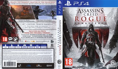 Ps4 Assassins Creed Rogue Remastered Pal Rvideogameretailcovers