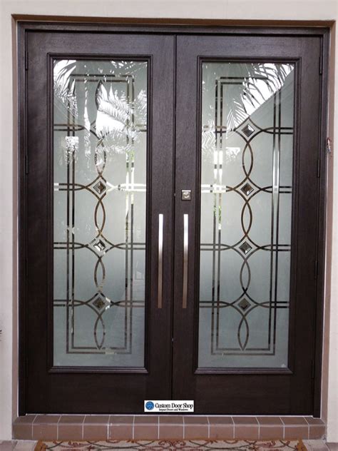 Discover a large selection of elegant glass and wood doors in various styles. Custom Door Shop | Etched Glass Doors