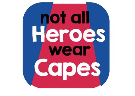 Not All Heroes Wear Capes Photo Sign Quality Wood Based Photo Booth Sign