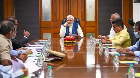 PM Modi Chairs Review Meeting Of Council Of Ministers Ahead Of Budget