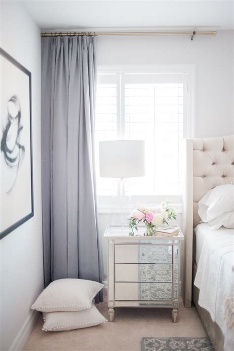 Any room, be it living or bedroom needs some light & protection from excess of it. Suburban Faux Pas' Master Bedroom Reveal | lark & linen