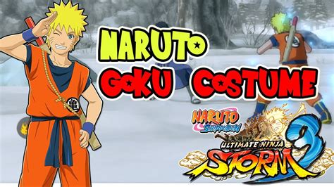 Naruto Shippuden Ultimate Ninja Storm 3 Goku Costume Gameplay Youtube