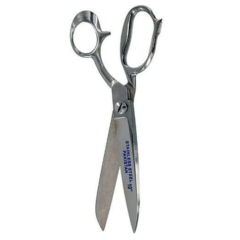 Universal Tool 10 Inch Tailors Scissors Heavy Duty Stainless Steel Cut