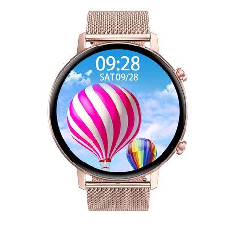 Rose Gold Smart Watch Women Best Selling 2020 360360 Hd Full Touch