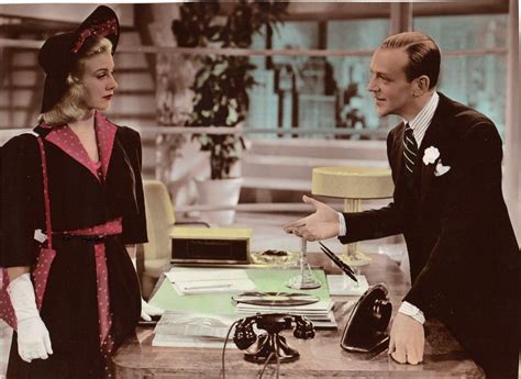 Ginger Rogers Carefree 1938 Ginger Rogers Fred Astaire Fred And Ginger