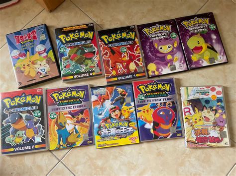 pokemon dvd collection hobbies and toys music and media cds and dvds on carousell