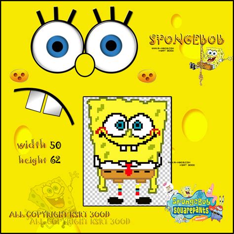 Spongebob Pixel Tutorial By Ksrt3ood On Deviantart