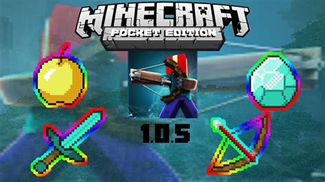 Minecraft Pe 105 Texture Pack Derp Bow Youtube