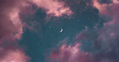 Aesthetic moon wallpaper