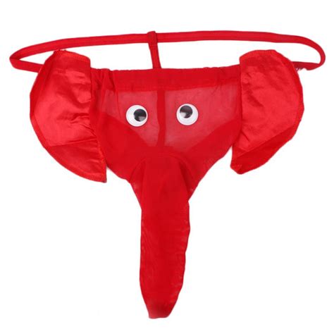 Fashion Elephant Sexy Men G String Pouch Briefs Thong Lover T Mens