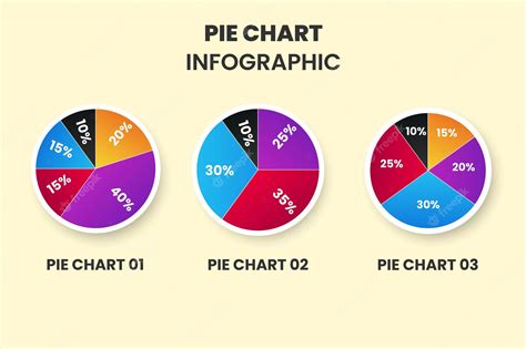 Premium Vector Pie Chart Business Infographic Design