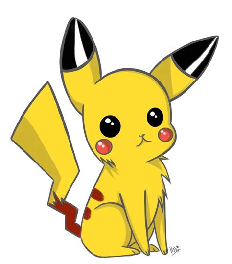 Chibi Pikachu By Nocturnally Blessed On Deviantart