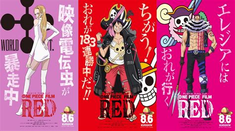 One Piece Film Red Character Design Youtube