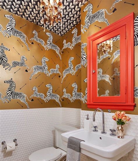 Powder Rooms That Pack A Punch Midwest Home House And Home Magazine
