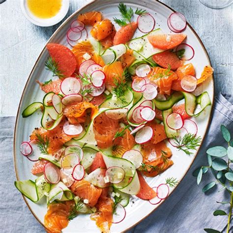 Smoked Salmon And Citrus Salad Cook With Mands