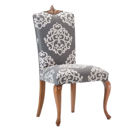 Gray Damask Chair Modenese Luxury Interiors Artemest