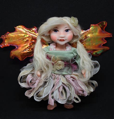 Custom Order For Mini Poseable Fairy Etsy Fairy Dolls Ooak Fairy