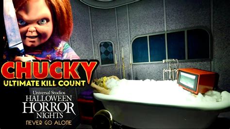 Chucky Ultimate Kill Count Halloween Horror Nights 2023 Universal