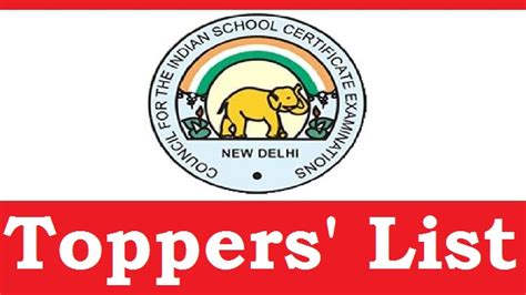 CISCE Announced Results Heres ICSE Th Toppers List TrendRadars India
