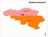 Regions of Belgium | Mappr