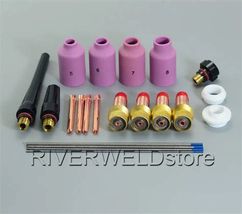 Buy Tig Kit Ceramic Shield Cup And Back Caps And Collet
