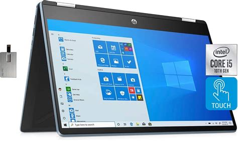 2020 Hp Pavilion X360 2 In 1 14 Fhd Touchscreen Laptop