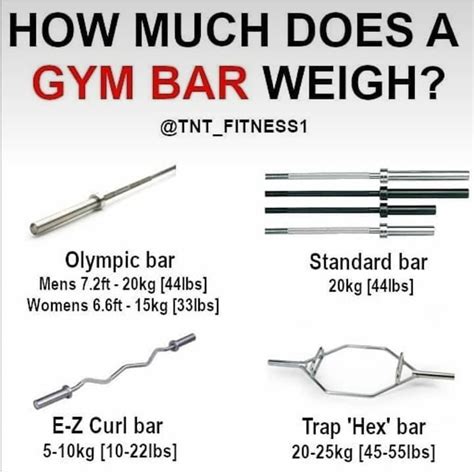 How Much Does A Standard Bar Weigh