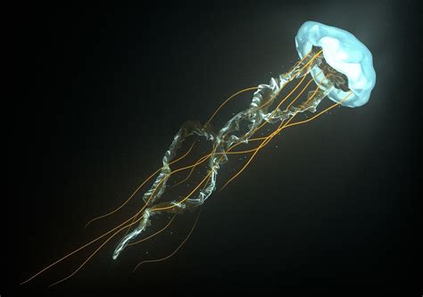 Glowing Jellyfish ~ Cgtrader