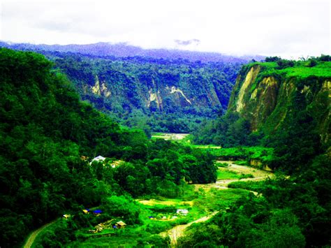 The Beauty Landscape Of Indonesia Sianok Canyon Historic