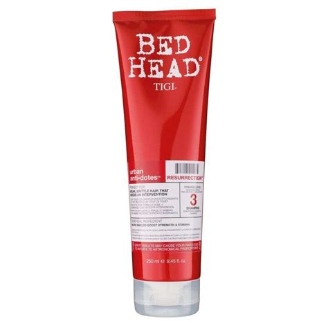 Tigi Bed Head Urban Anti Dotes Resurrection Shampoo Ml Bnikonn