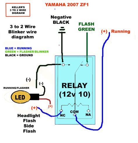 Motorcycle Flasher Relay Circuit Diagram