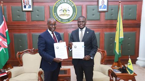 Undp And Nairobi City County Government Join Forces To Transform Public
