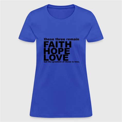 faith hope love t shirt spreadshirt