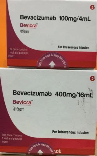 Bevicra 400mg Bevacizumab Injection 400 Mg At Rs 14500 In Bengaluru