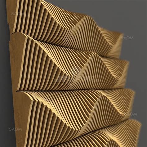Parametric Wall 13 Unique Decorative Wave Wall For Your Home Etsy