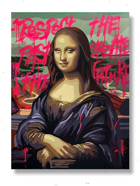 Mona Lisa Pop Art Painting Artwork Art Acrylic Painting Etsy