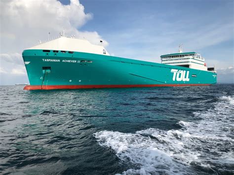Global Logistics Giant Toll Unveils Two New Bass Strait Ships