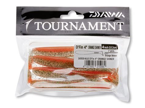 Funfish Fischereiartikel Daiwa Tournament D Fin Orange Shiner