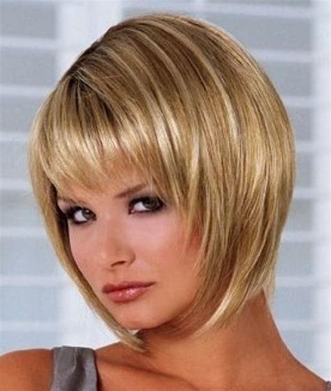 Inspirations Short Layered Bob Hairstyles With Fringe