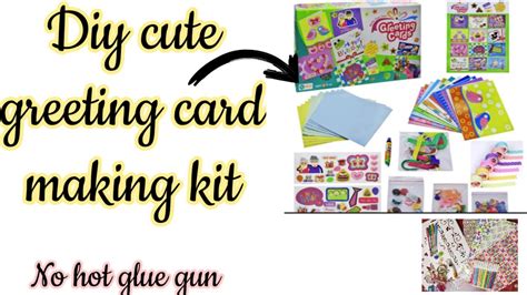 Diy Cute Greeting Card Making Kit At Homehow To Make Card Making Kit